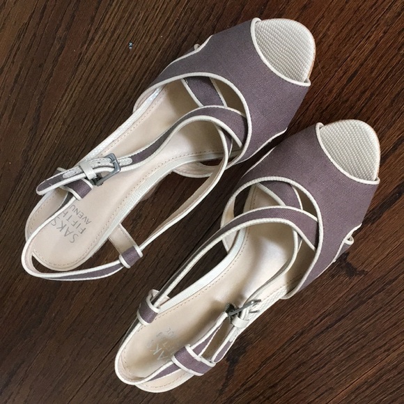 Saks | Cork Wedge Sandals - Picture 4 of 11